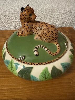 Lynn Chase “Jungle Jubilee” Covered Tureen